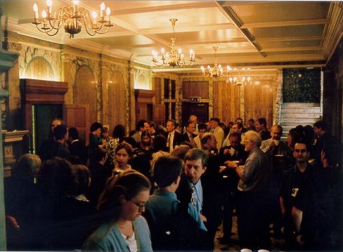 photo of coffee break in the Institute of Mechanical Engineers