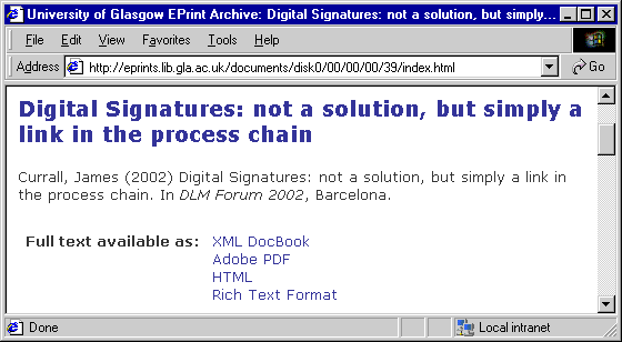 [Figure 6: Mutliple document formats]