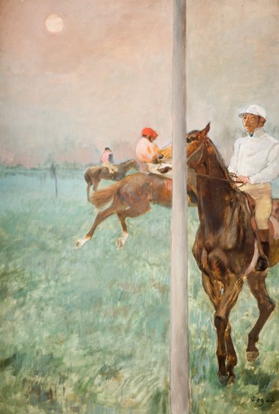 Figure 8: Degas, Edgar (1878-1879). Jockeys before the race [Painting] 
©The Barber Institute of Fine Arts, University of Birmingham