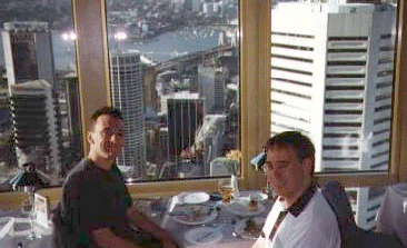 The view over Sydney from Centre Point tower